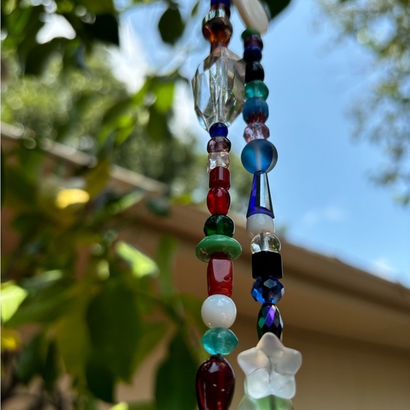 Söul Chimes, made with colorful glass beads and bells that speak to your soul. - Picture 3 of 12